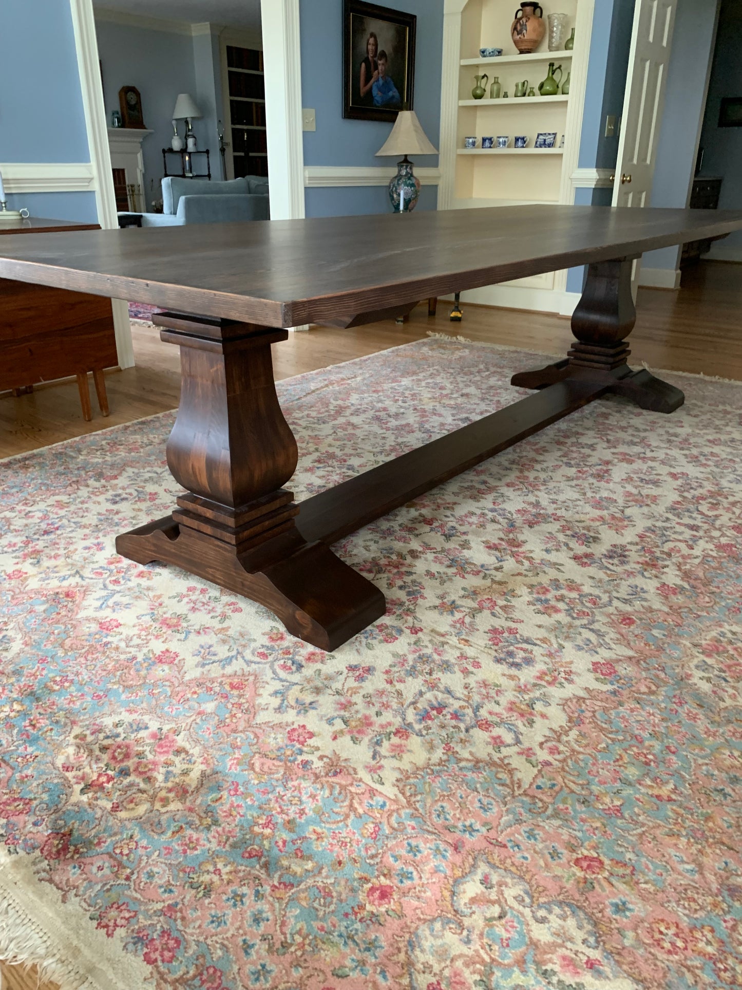 Carolina Farmhouse Pedestal Table